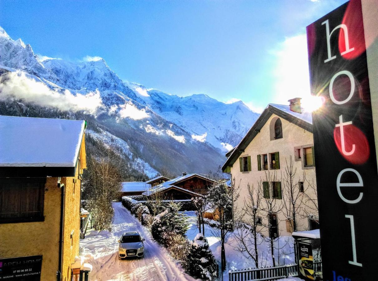 Hotel Les Lanchers Chamonix Esterno foto